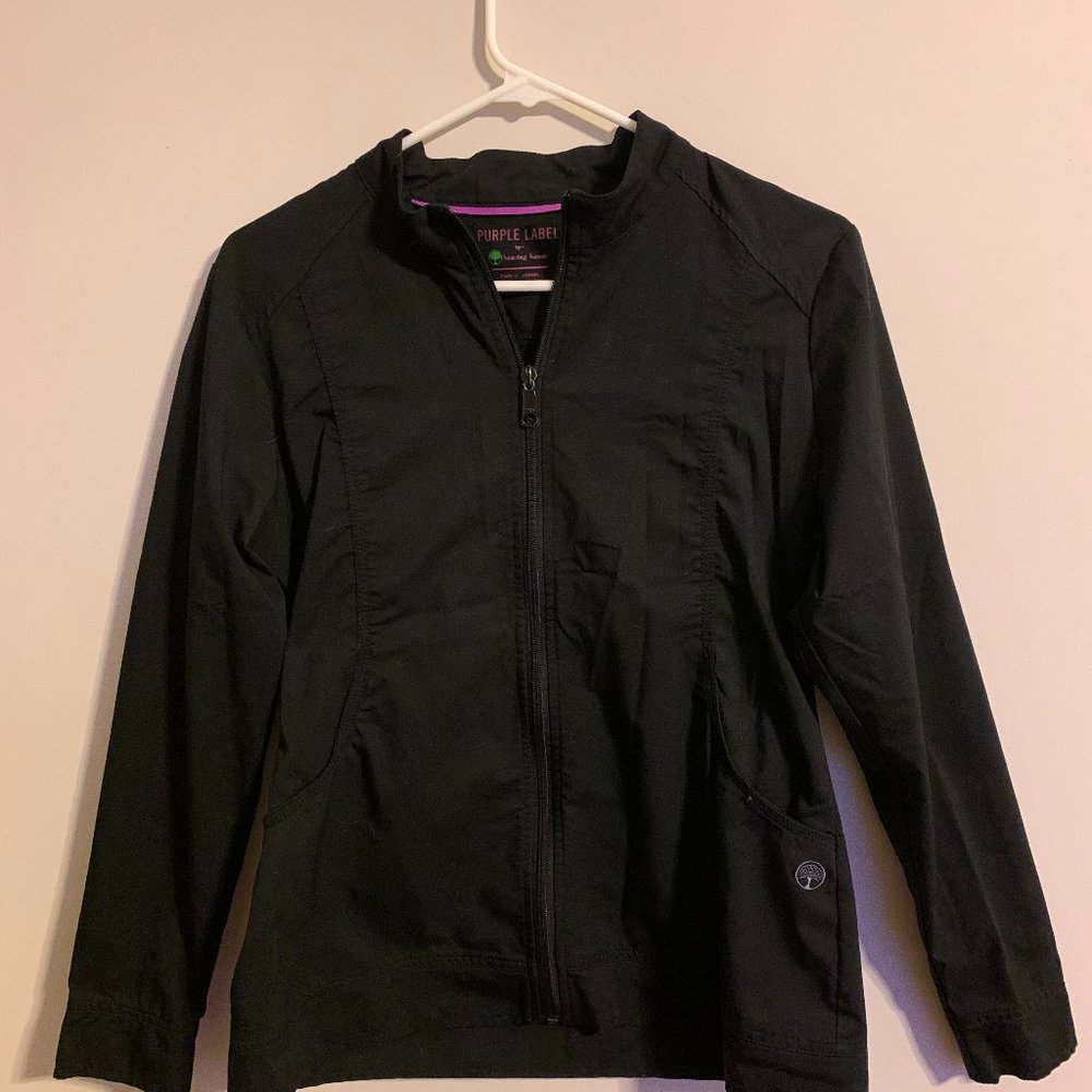 Purple Label by Healing Hands Scrub Jacket